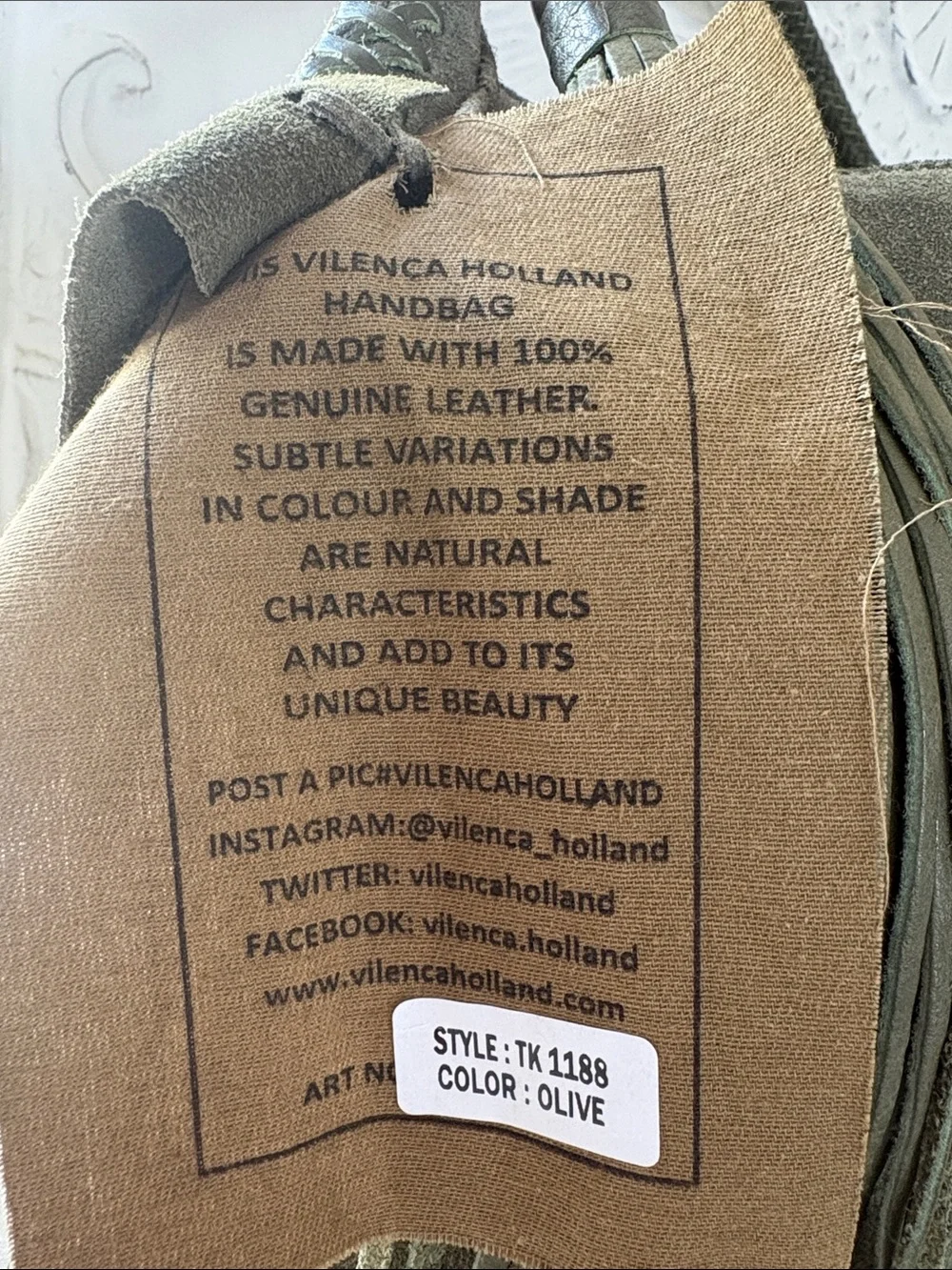 Vilenca Holland soft olive